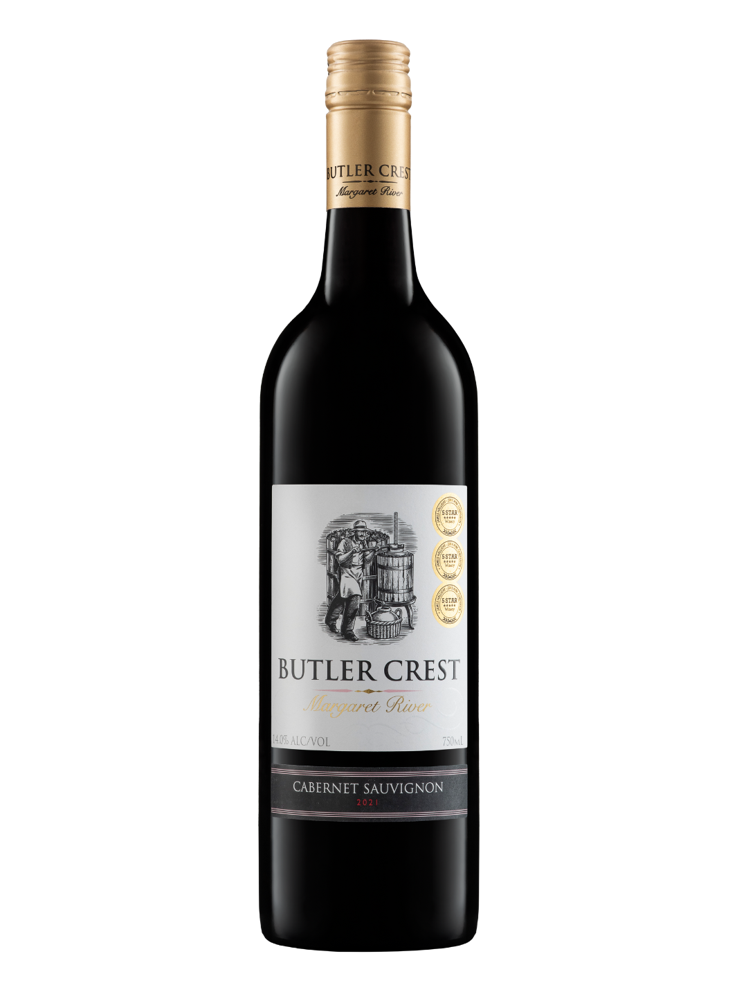 Image of Butler Crest Cabernet Sauvignon Wine from Margaret River Western Australia by Greenpiper Wines