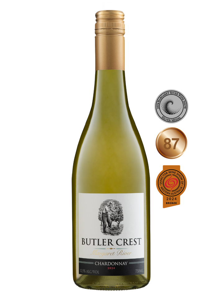 Image of Butler Crest Chardonnay Wine from Margaret River Western Australia by Greenpiper Wines