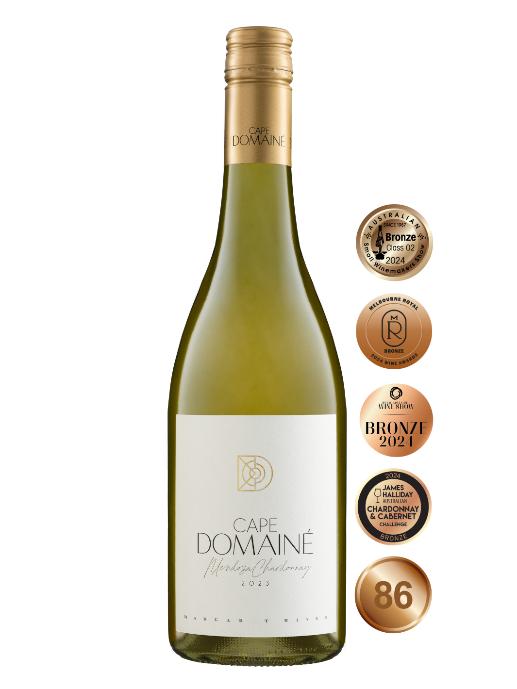 Image of Cape Domaine Chardonnay Wine from Margaret River Western Australia by Greenpiper Wines