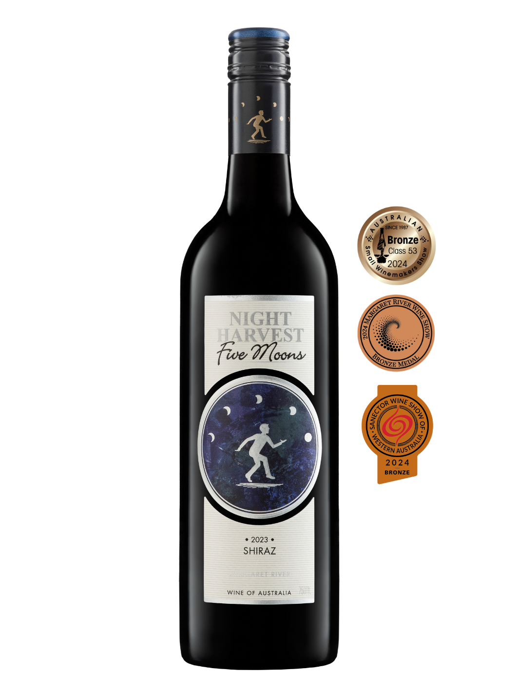 Image of Night Harvest Five Moons  Shiraz Wine from Greenpiper Wines in Margaret River Western Australia